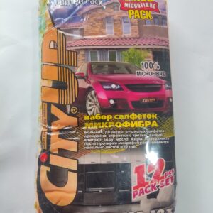 Набор салфеток из микрофибры "CityUP" 35х40см (12 штук)