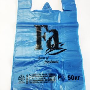 Пакет маечка 8гр 30х55 "FA"  (50 Штук)