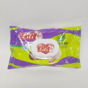Салфетки влажные с клапаном "Lili" (60 Штук)