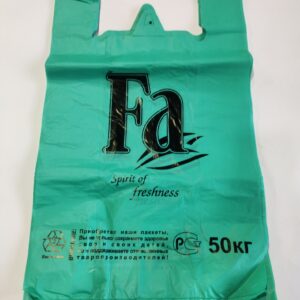 Пакет маечка  9гр "FA" 30х55  (50 Штук)