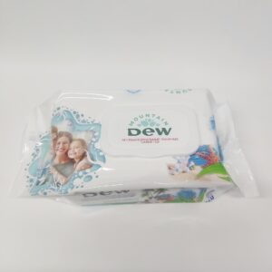 Салфетки влажные с клапаном "DEW" (120 Штук)