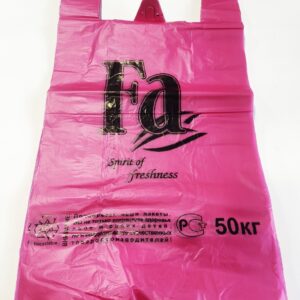 Пакет маечка 8гр 30х55 "FA"  (50 Штук)