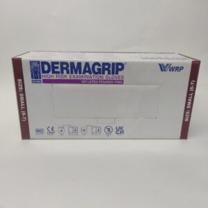 Перчатки "DERMAGRIP HING RISK" латекс нестер.неопудр.  (25 пар)
